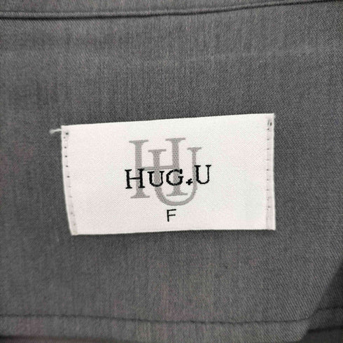 HUG.U ポリエステル コットン ダブル トレンチ コート レディース FREE