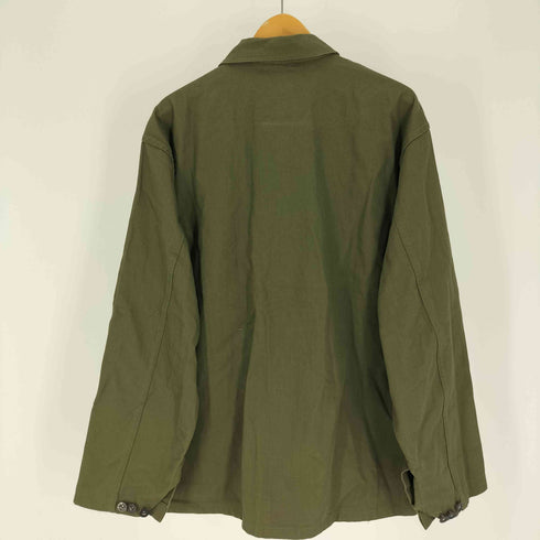 セスラ SESSLER REPRO MAR.2017 USMC P-41 HBT UTILITY JKT プリント ドーナツボタン ヘリンボーン ツイル ジャケット メンズ XLR