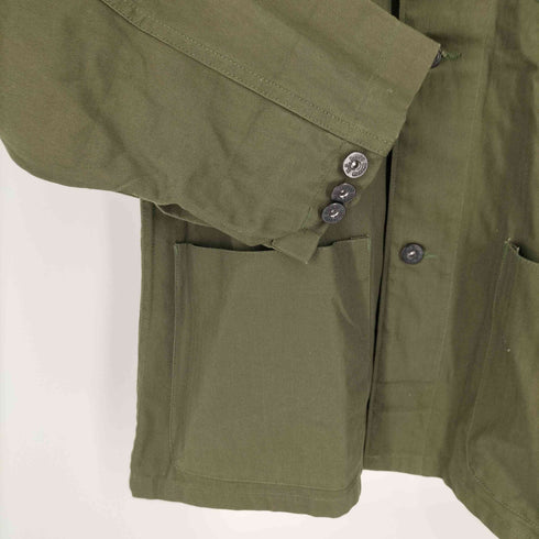 セスラ SESSLER REPRO MAR.2017 USMC P-41 HBT UTILITY JKT プリント ドーナツボタン ヘリンボーン ツイル ジャケット メンズ XLR