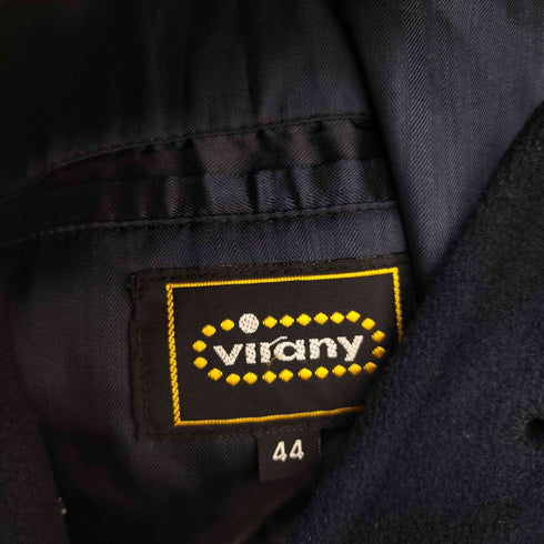 virany MADE IN HUNGARY メルトンウールハーフコート メンズ EUR:44