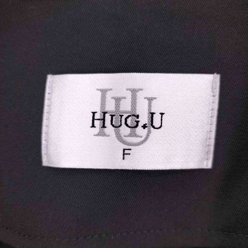 HUG.U ポリエステル コットン ダブル トレンチ コート レディース FREE