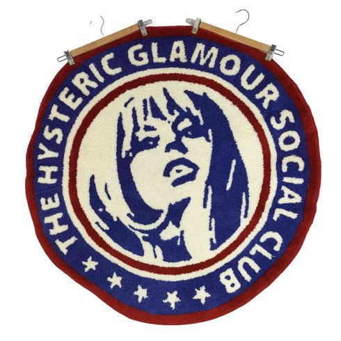 ヒステリックグラマー HYSTERIC GLAMOUR Hisgirl Rugu ヒスガール ラグ カーペット メンズ