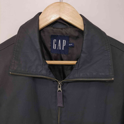 ギャップ Gap 00S オールドギャップ コーティングコットン ジップアップジャケット メンズ import:XS