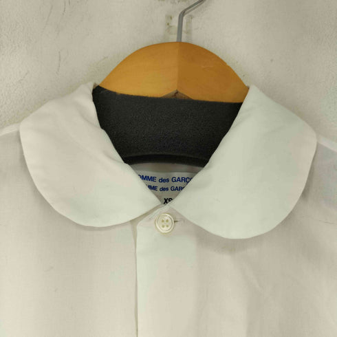 コムデギャルソンコムデギャルソン COMME des GARCONS COMME des GARCONS AD2019 丸襟 ラウンドカラーシャツ レディース JPN:XS