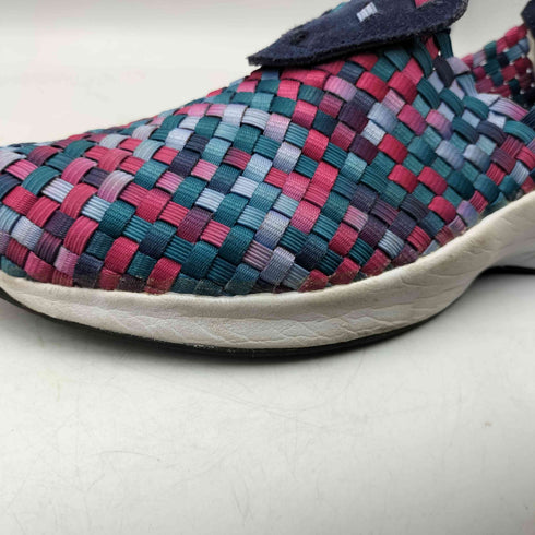 ナイキ NIKE AIR WOVEN PREMIUM BINALY BLUE WHITE-GREEN ABYSS エア ウーブン プレミアム バイナリーブルー グリーン アビス スニーカー メンズ JPN:27
