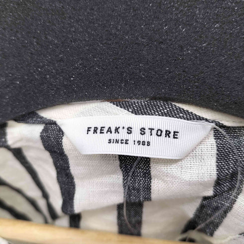 フリークスストア FREAKS STORE インド ストライプ バックオープン ワンピース レディース JPN:0 M