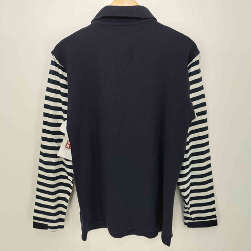 コムデギャルソンシャツ COMME des GARCONS SHIRT 2008SS 袖切替 ロングスリーブ ポロシャツ メンズ JPN:S