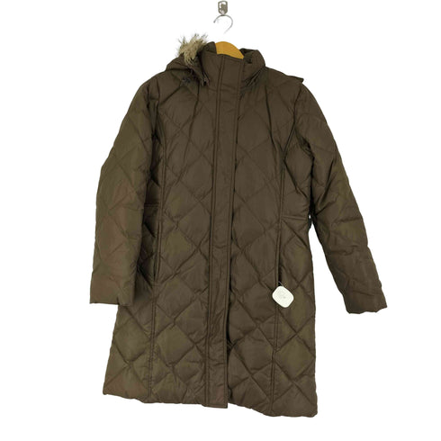 エディーバウアー Eddie Bauer フェイクファーダウンコート レディース JPN:M