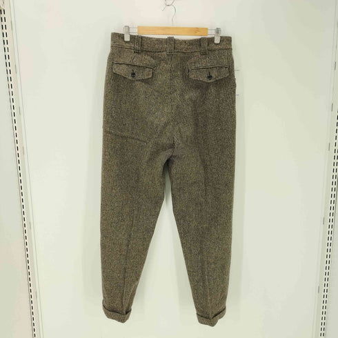エルエルビーン L.L.Bean ウールチェック柄スラックス メンズ
