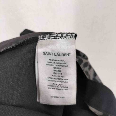 サンローラン Saint Laurent レオパードプリント トートバッグ レディース