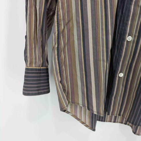 ポールスミスコレクション Paul Smith COLLECTION 80-90s ストライプ レギュラーカラーシャツ メンズ import:M