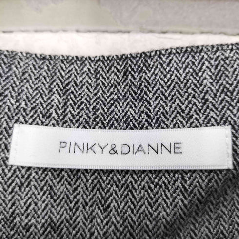 ピンキーアンドダイアン Pinky&Dianne 24AW へリンボーンタックワイドパンツ レディース JPN:36