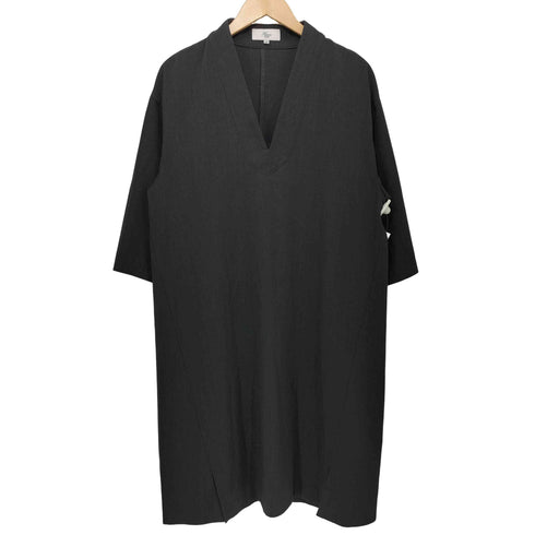 ハリス HARRISS Vネック スキッパーチュニックワンピース レディース 36