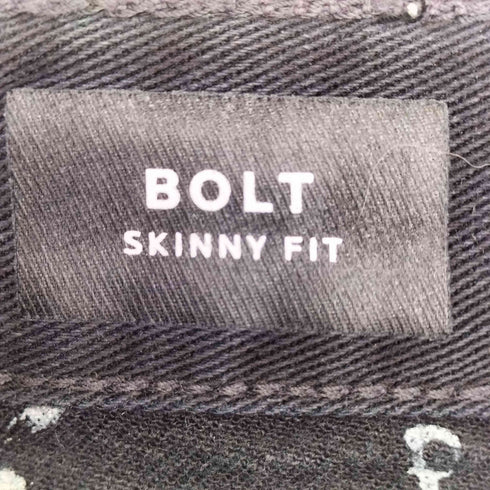 デンハム DENHAM BOLT SKINNY FIT ダメージ&リペア加工 スキニーパンツ メンズ EU29