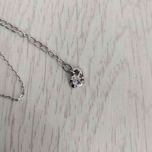 スワロフスキ SWAROVSKI ハート モチーフ トップ ネックレス レディース
