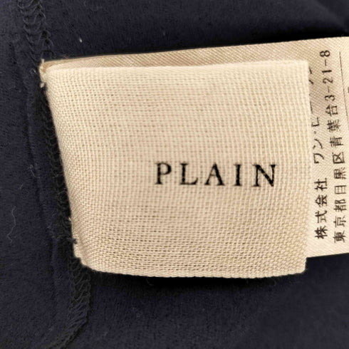 プレインピープル PLAIN PEOPLE ウール バックジップノースリーブワンピース レディース US:4