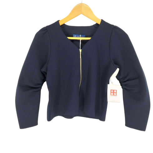 M Maglie le cassetto 品ありモードなニットジャケット elegance レディース JPN:7号