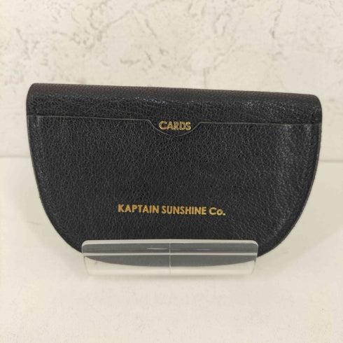 キャプテンサンシャイン KAPTAIN SUNSHINE Genuine Goat Skin Round Wallet メンズ