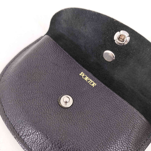 キャプテンサンシャイン KAPTAIN SUNSHINE Genuine Goat Skin Round Wallet メンズ