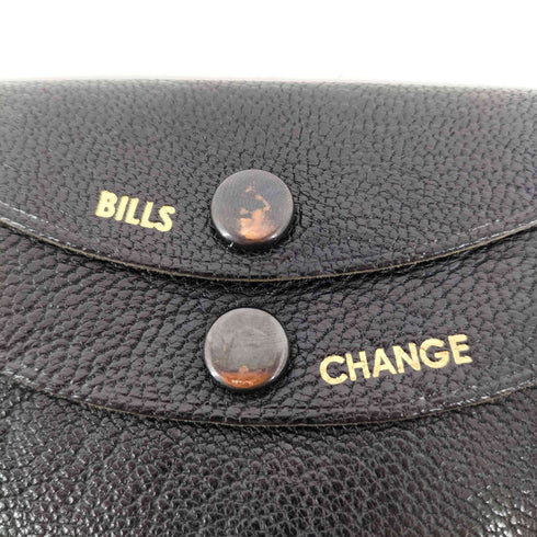 キャプテンサンシャイン KAPTAIN SUNSHINE Genuine Goat Skin Round Wallet メンズ