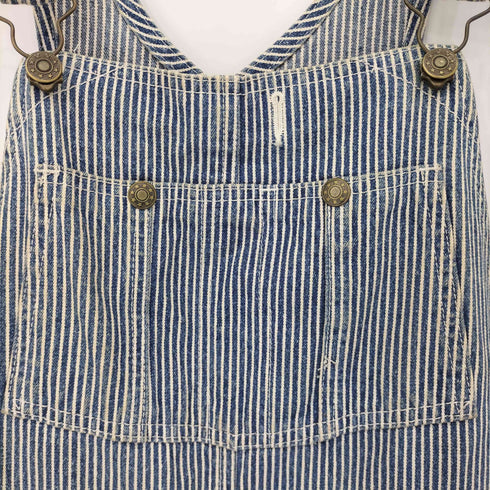 GUIDE GEAR ヒッコリーオーバーオール レディース JPN:M