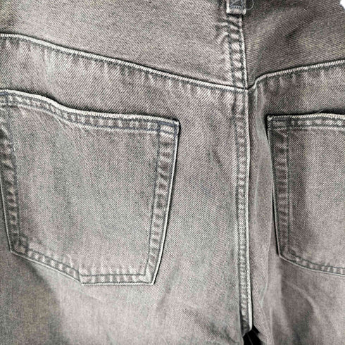 ザラ ZARA ステッチディテールバギーフィットジーンズ メンズ US 32