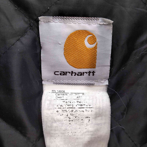 カーハート Carhartt 裏地キルティング ジップアップ パーカー フーディー メンズ