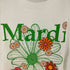 マルディメクルディ Mardi Mercredi ロゴプリント 花柄 S/S TEE レディース