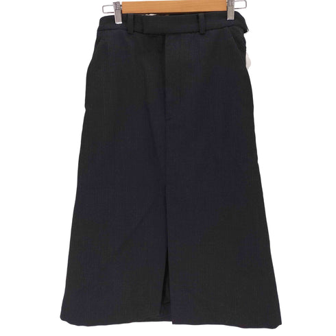 アンスクリア INSCRIRE Chalk Strie Layerd Skirt レディース 36