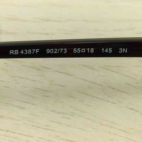 レイバン Ray-Ban RB4387 ウェリントン サングラス メンズ 55□18
