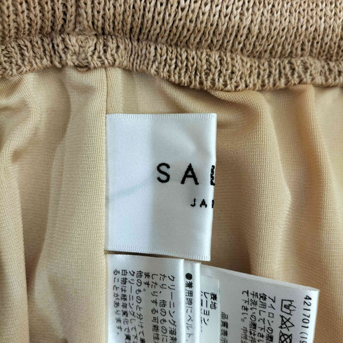 プラージュ PLAGE SALT+ WASHI KNIT スカート レディース JPN:38