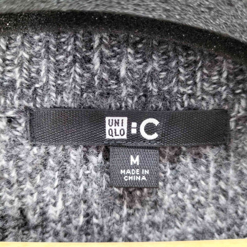 ユニクロシー UNIQLO:C ミックスヤーンポロセーター レディース JPN:M