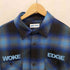 WOKE EDGE Ombre Shadow Check Shirt メンズ JPN:M