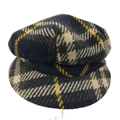 バーバリーロンドン BURBERRY LONDON チェック柄 キャスケット レディース L