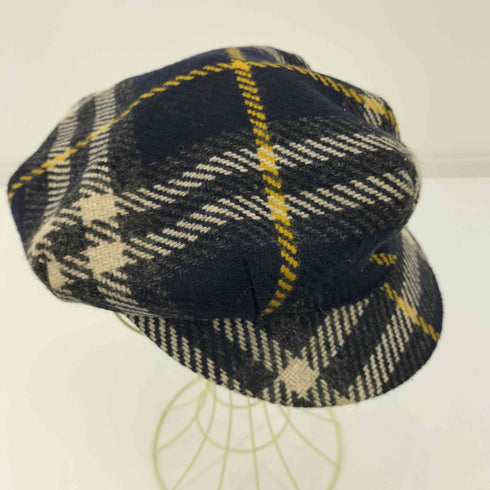 バーバリーロンドン BURBERRY LONDON チェック柄 キャスケット レディース L