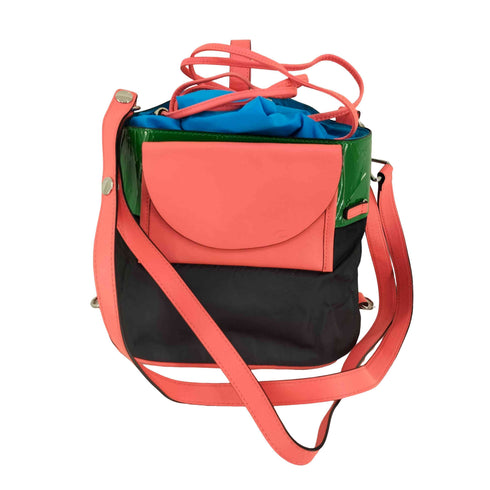 ケンゾーパリス KENZO PARIS カラー切替 2WAY ショルダーバッグ レディース