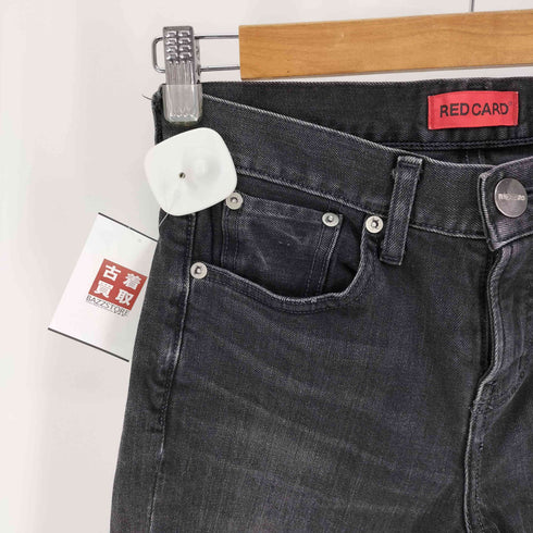 レッドカード REDCARD 19SS Anniversary skinny denim ブラック デニム ストレッチ スリム スキニー パンツ レディース 22