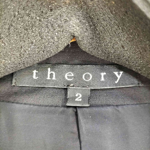 セオリー theory LADRIUS. L ウールナイロン1Bテーラードジャケット レディース JPN:2