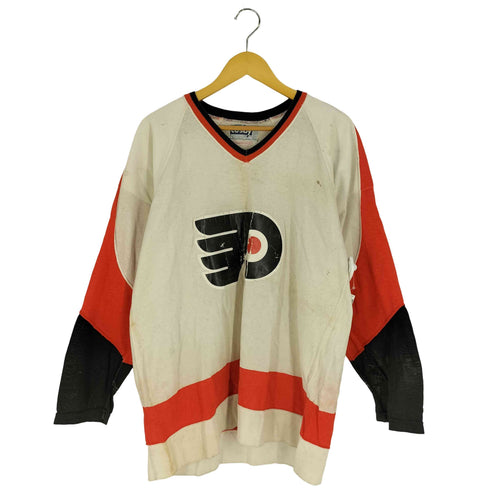 ジェリーコスビー GERRY cosby NHL チームロゴプリント V字 ホッケー ゲームシャツ メンズ import:L