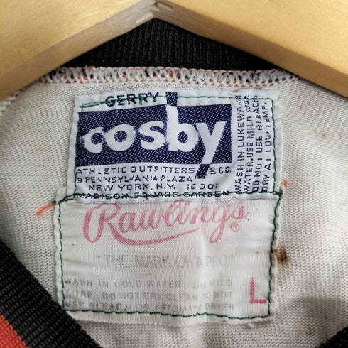 ジェリーコスビー GERRY cosby NHL チームロゴプリント V字 ホッケー ゲームシャツ メンズ import:L