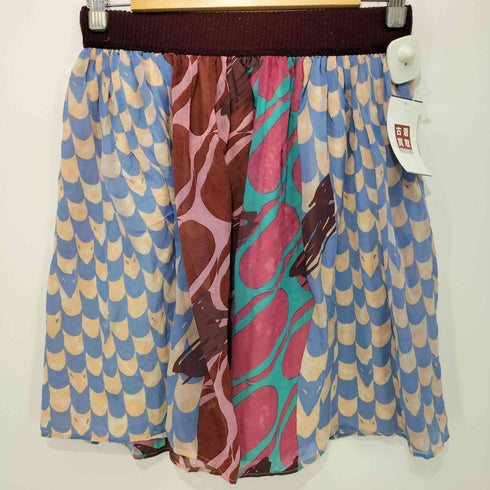 ツモリチサト TSUMORI CHISATO 総柄 ミニスカート レディース JPN:2