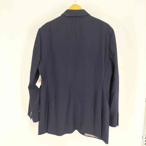 ハケットロンドン hackett london 13AW 裏地 千鳥格子 ストライプ 切替 ウール 2B テーラード ジャケット メンズ 40R 50R