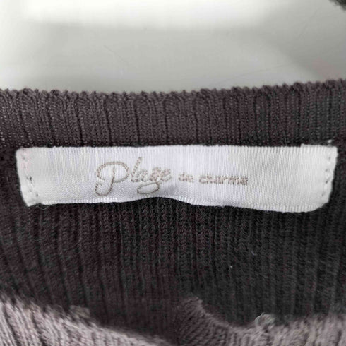 プラージュ PLAGE ヘンリーネックプルオーバーニット レディース