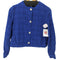 ザラ ZARA ノーカラーツイードジャケット レディース import:S