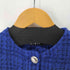ザラ ZARA ノーカラーツイードジャケット レディース import:S