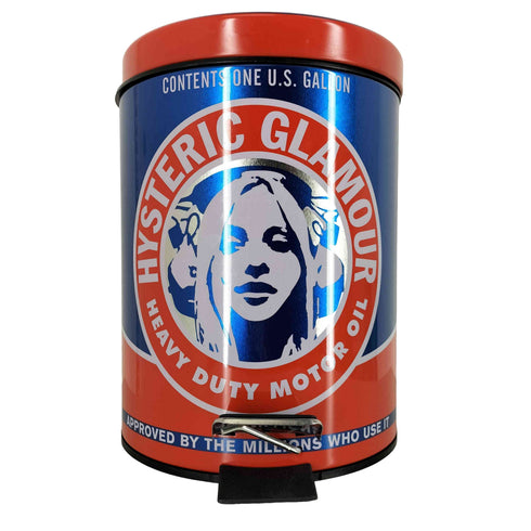 ヒステリックグラマー HYSTERIC GLAMOUR ヒスガール総柄 TRASH BOX ゴミ箱 メンズ