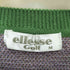 エレッセゴルフ ellesse GOLF フロントロゴウールニット メンズ M