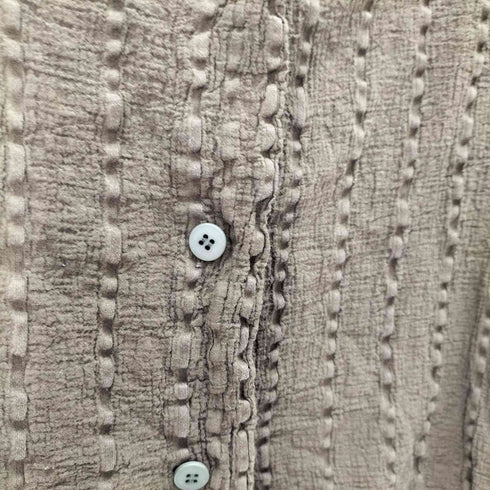 ミー イッセイミヤケ me ISSEY MIYAKE L/S シワ加工ハイネックブラウス レディース