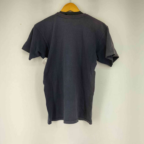 チャンピオン Champion 90S MADE IN USA クルーネックカットソー シングルステッチ ナス紺 メンズ JPN:M