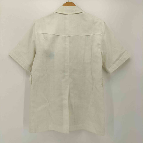 MOYGASHEL リネンハーフスリーブカバーオール メンズ import:L